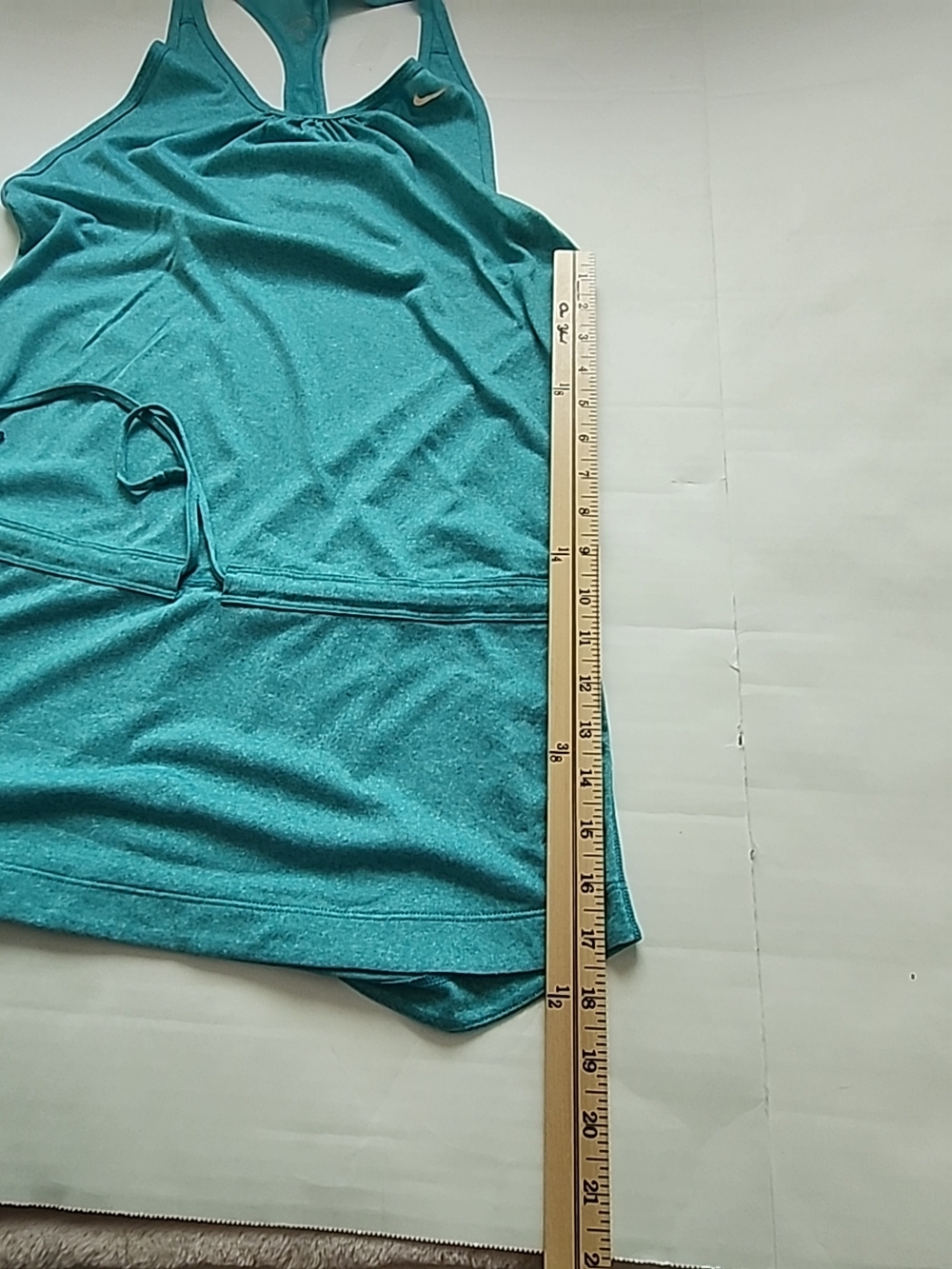 Nike Teal Racerback Tank Top - Picture 13 of 15